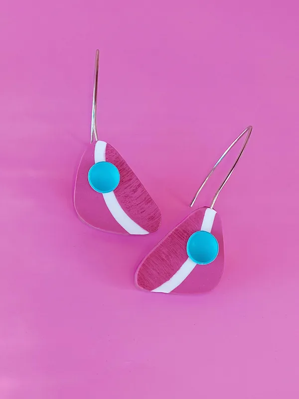 Termék OCELLE magenta fülbevaló Kép