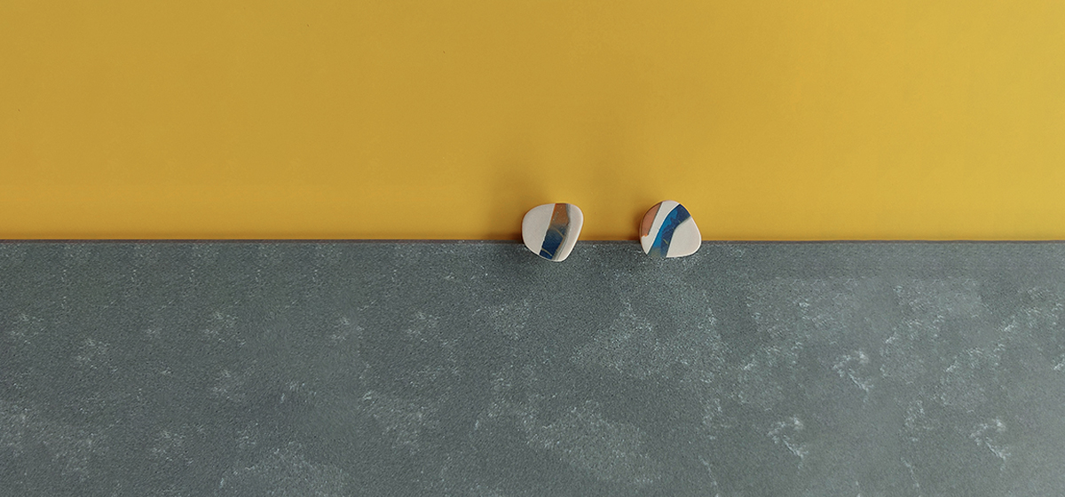 URBAN ECHO - városi stílusú bedugós fülbevalók