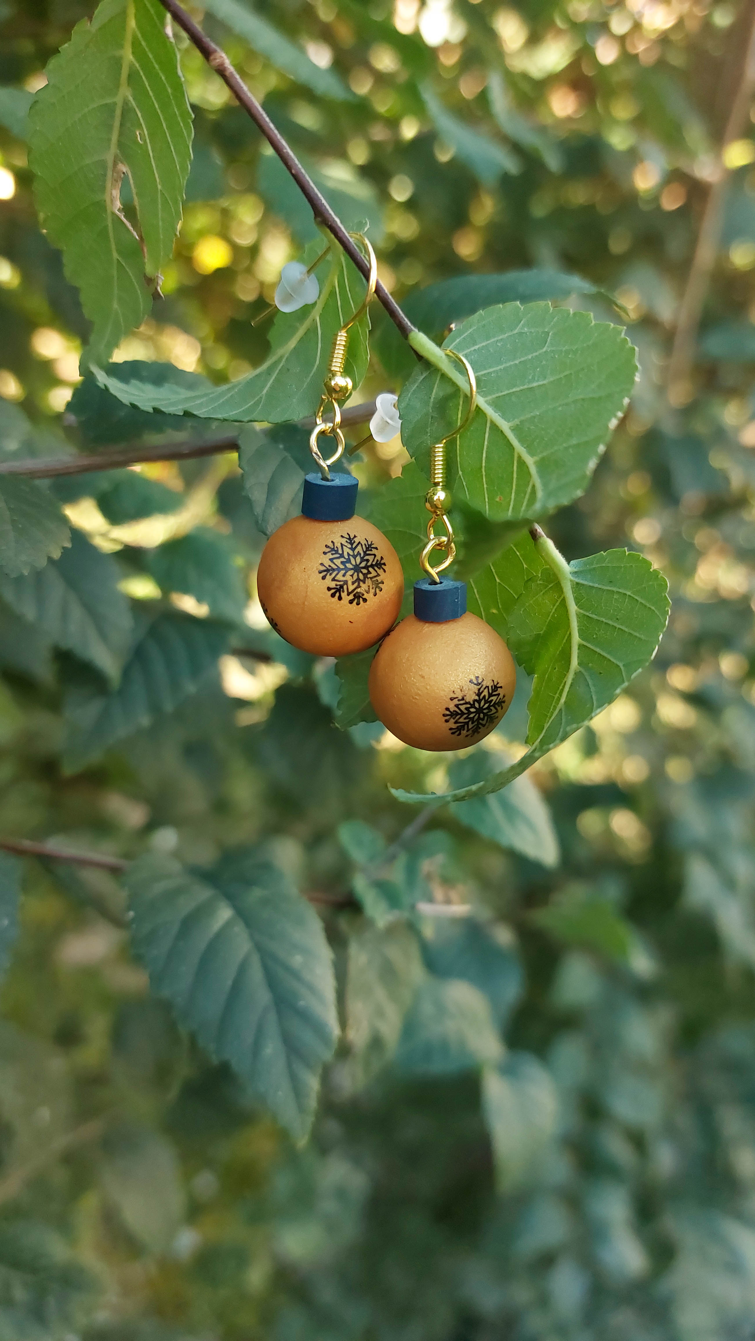 XMAS - karácsonyi fülbevalók